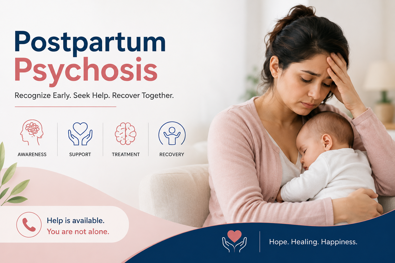 Postpartum Psychosis After Childbirth: Early Signs, Causes, Treatment & Recovery Guide by Experts at World Brain Center Hospital